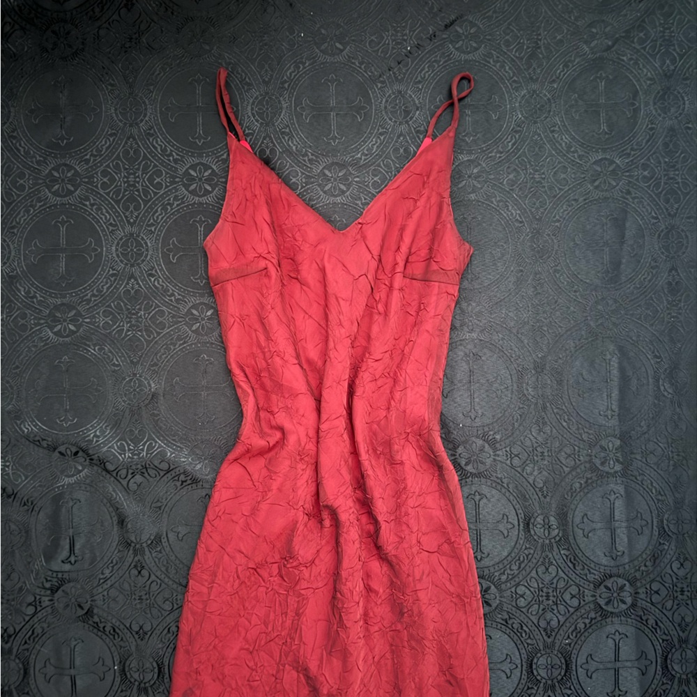 vintage y2k goth slip dress